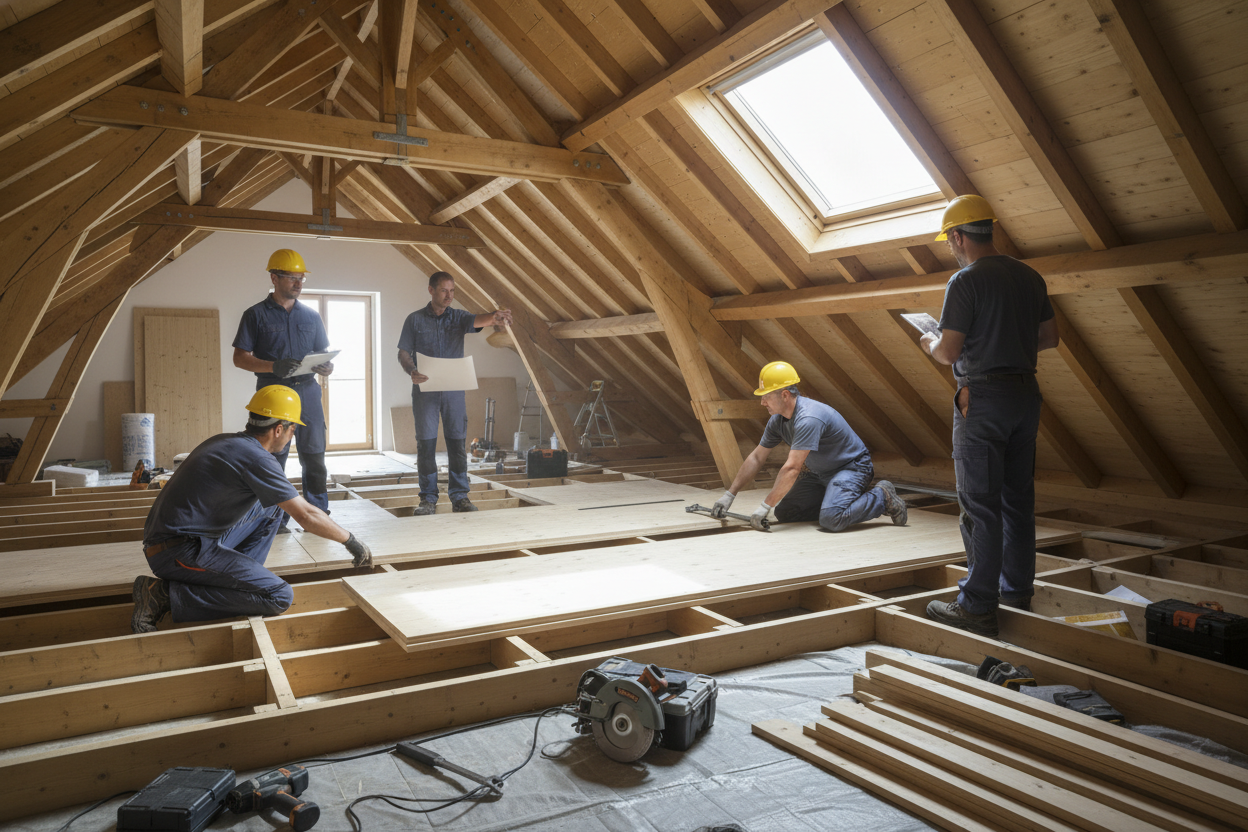 Aménager des combles en fermettes : étapes et budget