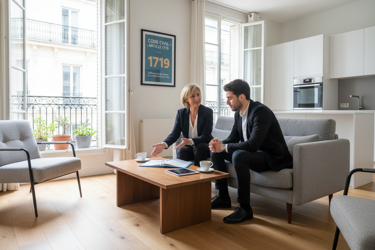 Article 1719 du Code civil : les obligations du bailleur