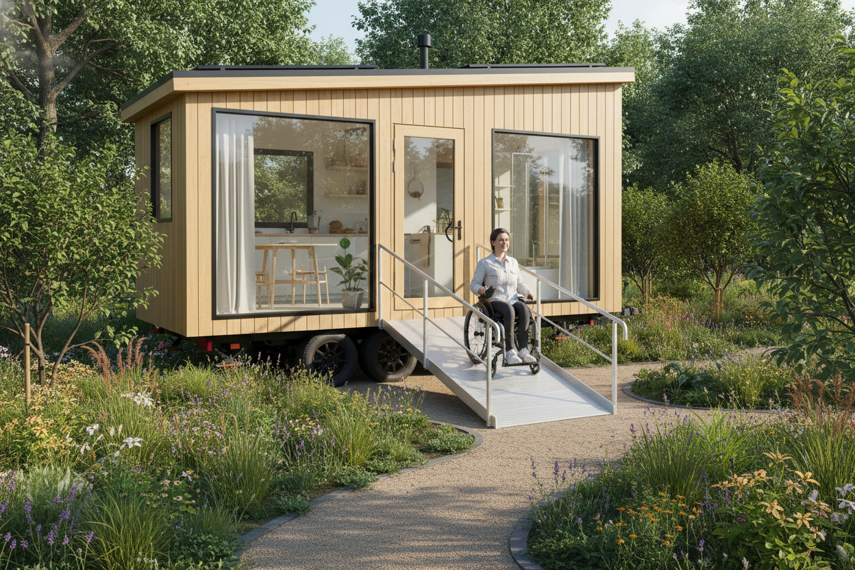 Tiny house PMR : aménager un habitat inclusif et accessible