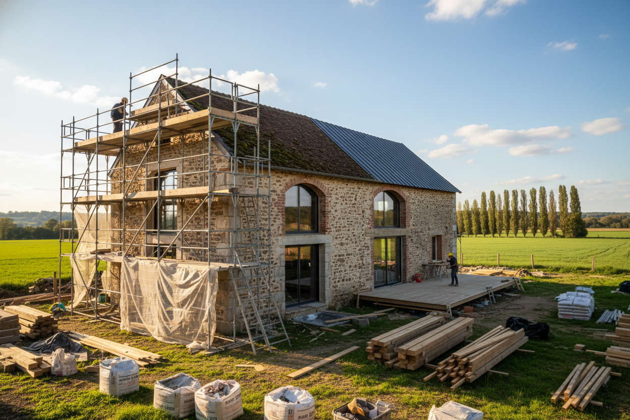 Changer un bâtiment agricole en habitation : mode d’emploi