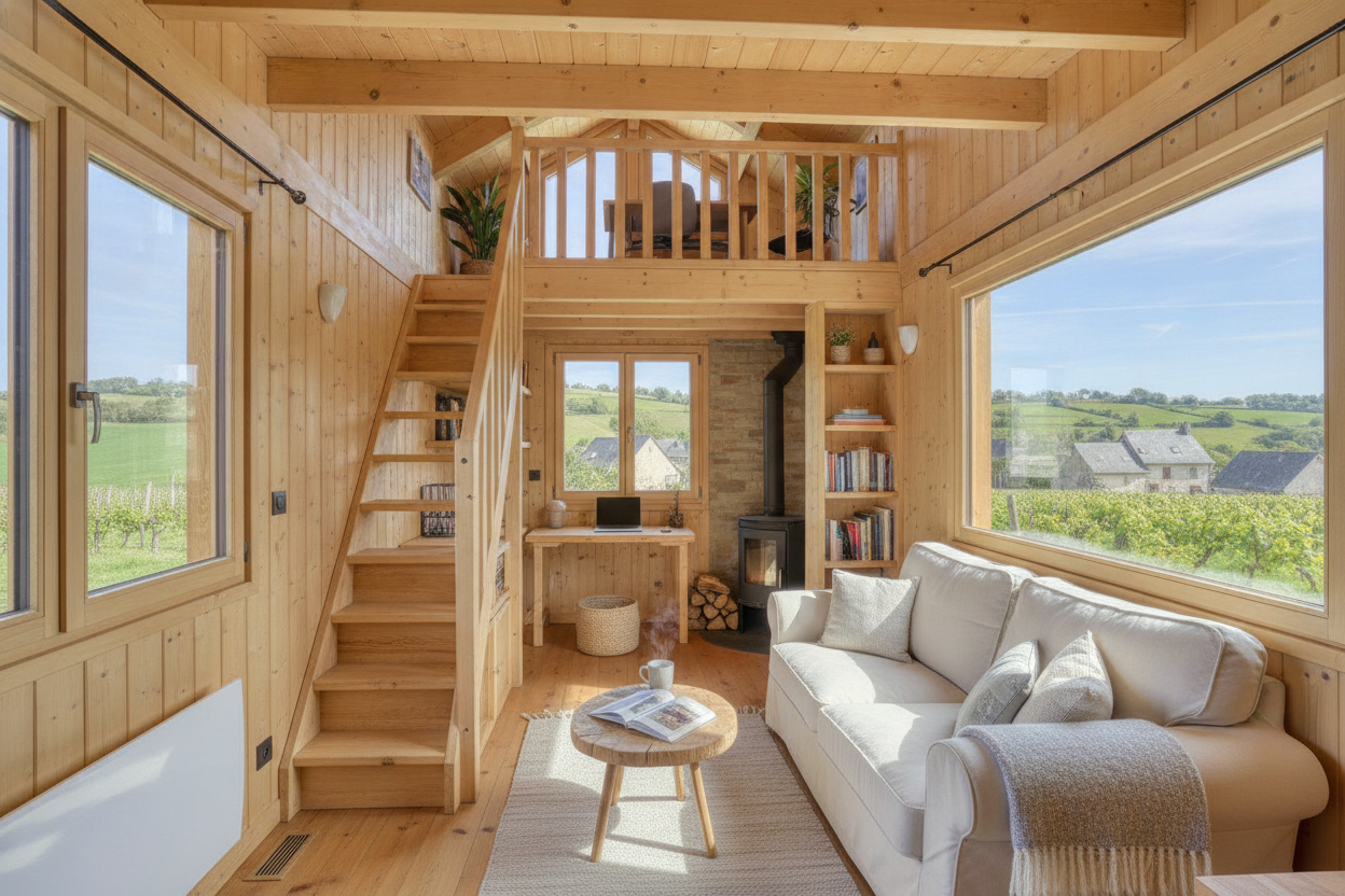 Comment réussir votre projet de chalet 20m2 avec mezzanine
