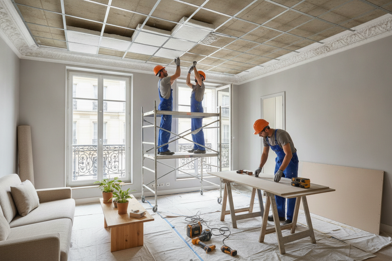 Isolation phonique pour plafond : guide complet