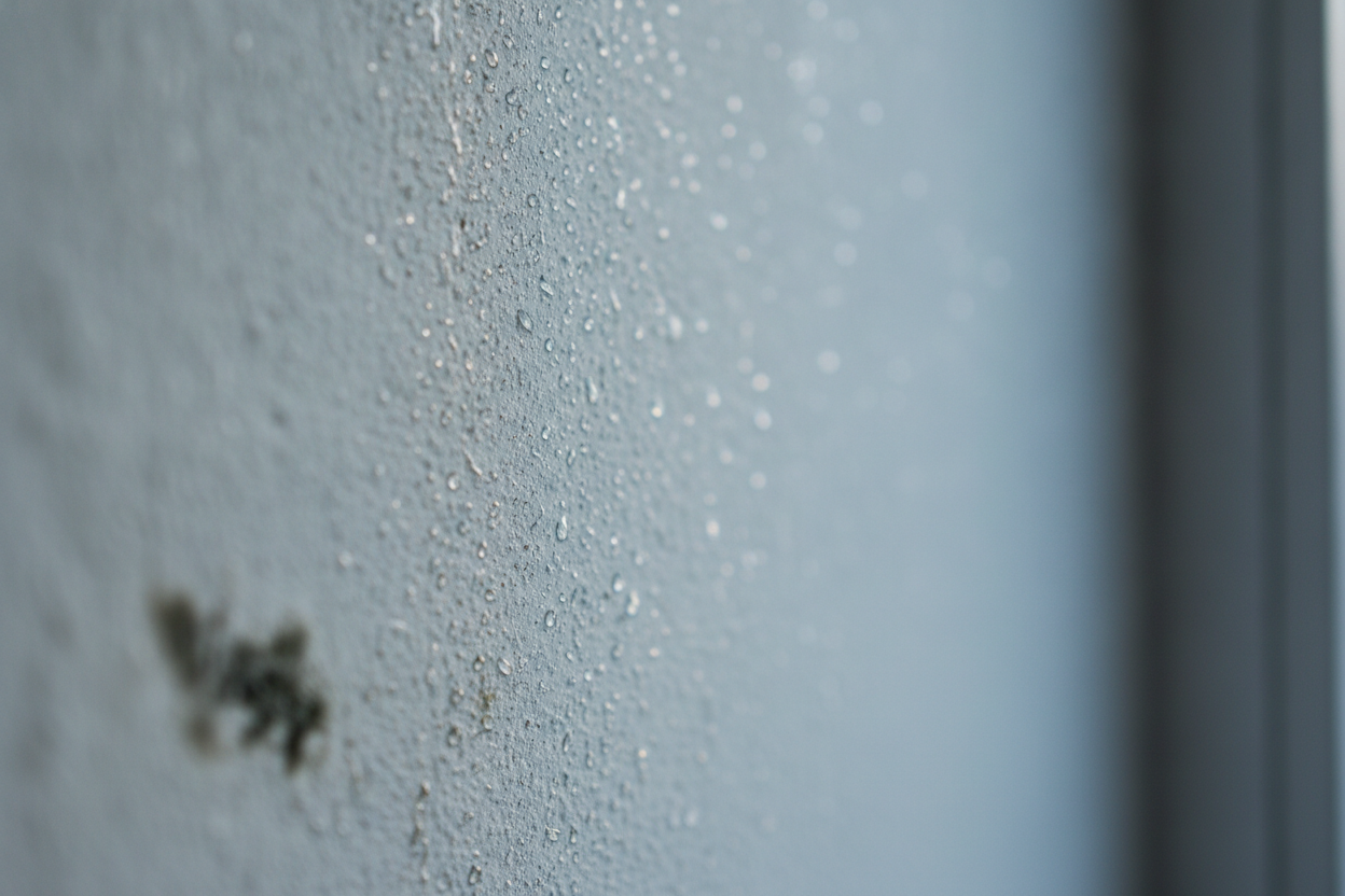 Mur froid et condensation : pourquoi ça transpire et comment y remédier